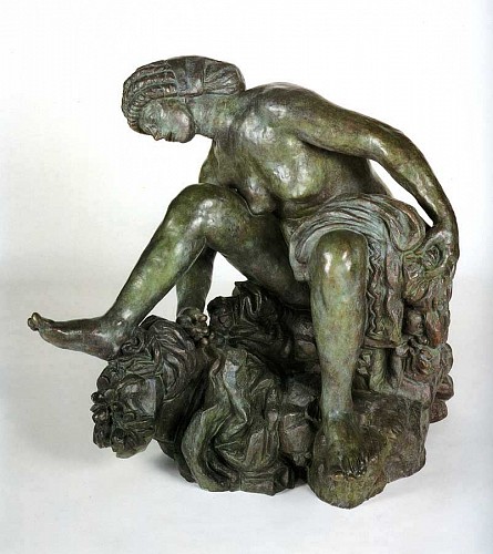 Exhibition: New Acquisitions, Work: Antoine Bourdelle Large Crouching Bather (Grande baigneuse accroupie)